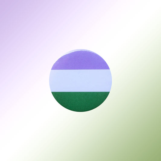 Genderqueer Flag Pin