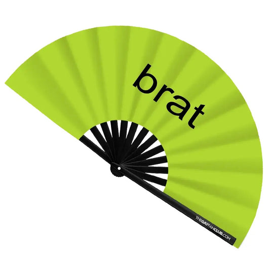 "Brat" Green Fan