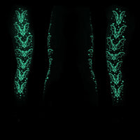Bat Outline Glow Leggings