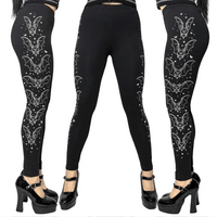 Bat Outline Glow Leggings