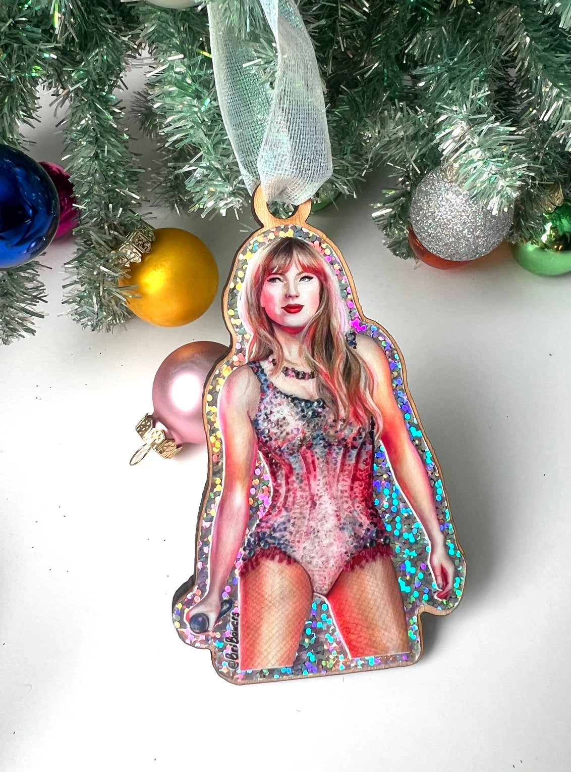 Taylor Swift Era’S Glitter Ornament