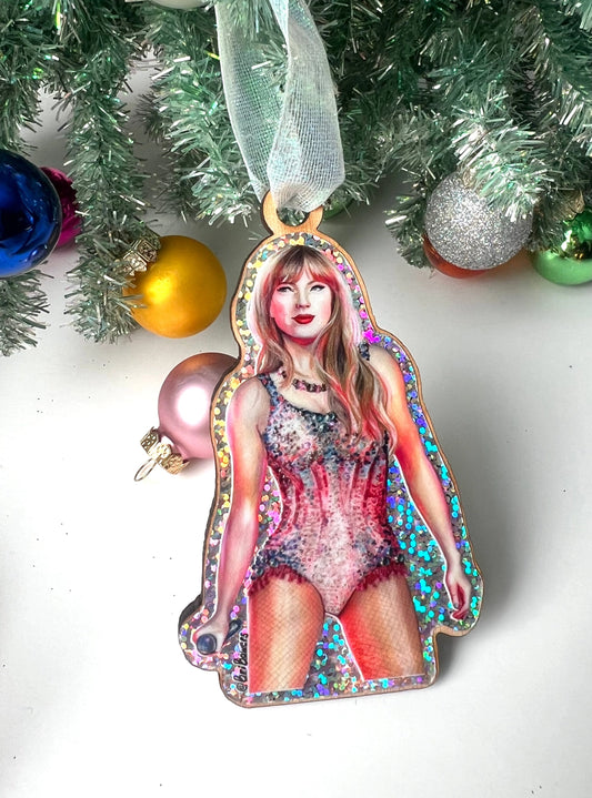 Taylor Swift Era’S Glitter Ornament