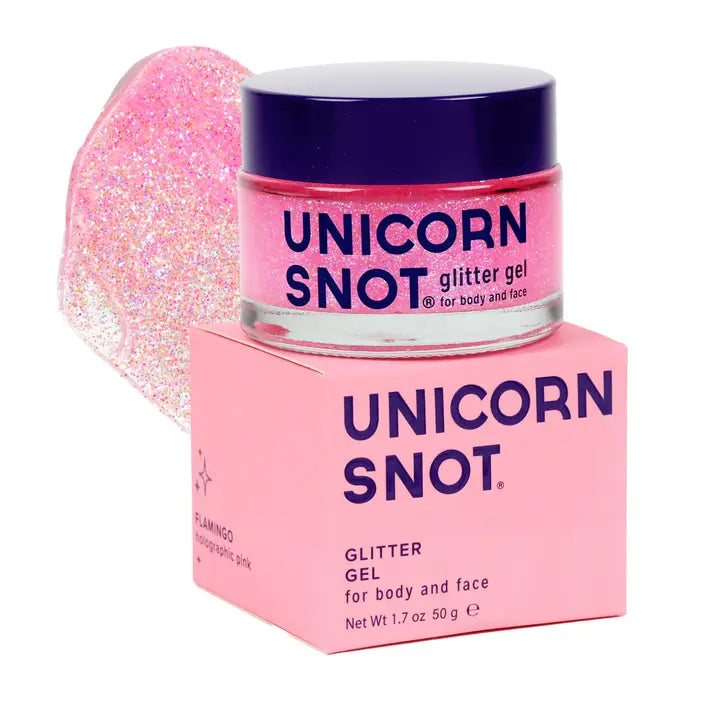 Original Glitter Gel | Flamingo-Pink | Body Glitter | Shiny