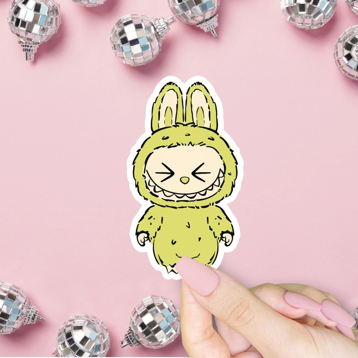 Green Monster Sticker