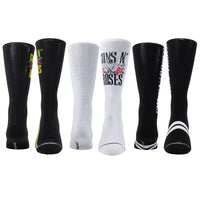 Guns N Roses Guitar Tin Crew Socks