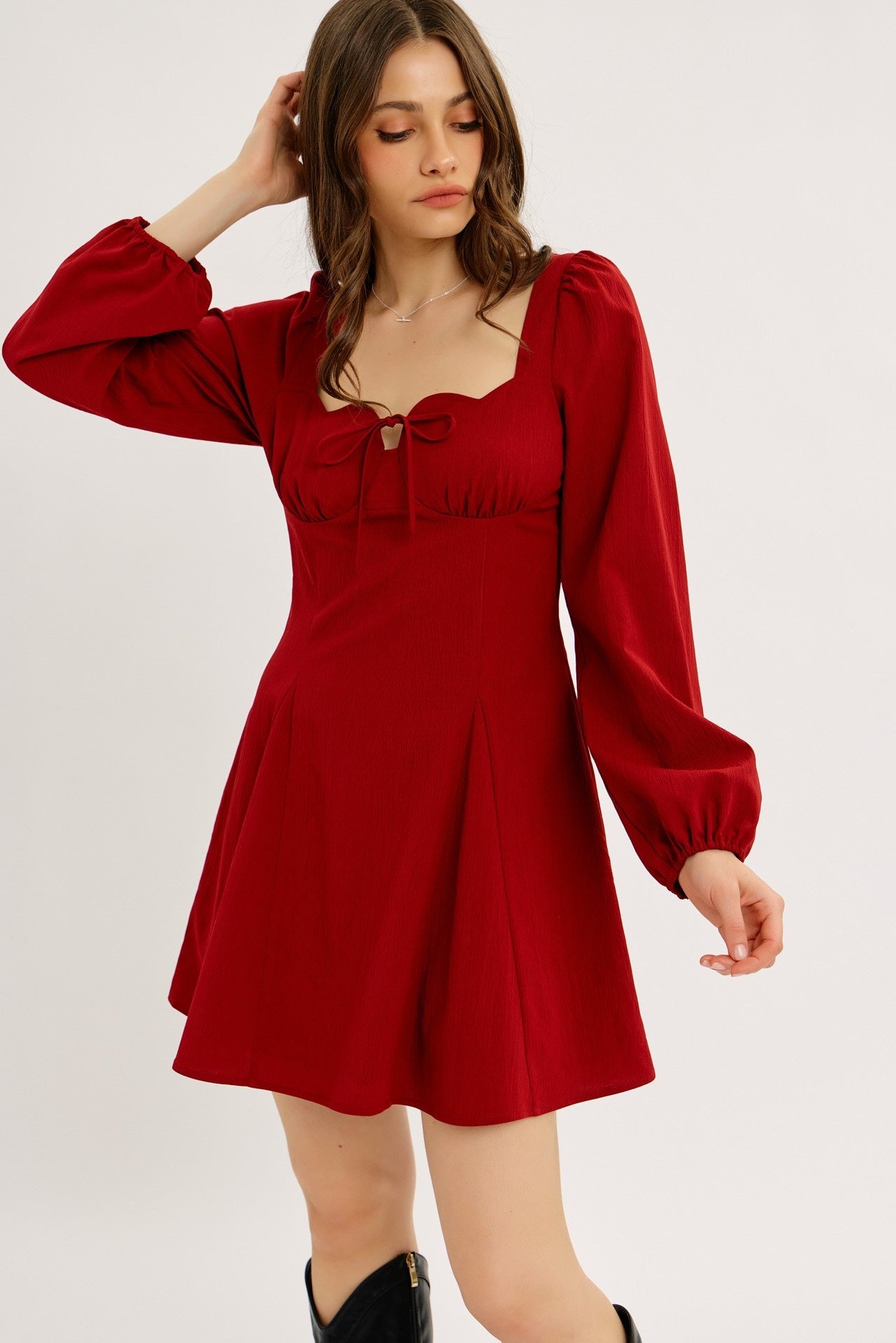 Never To Sweet Mini Dress With Heart Bust