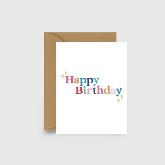 Happy Birthday Card