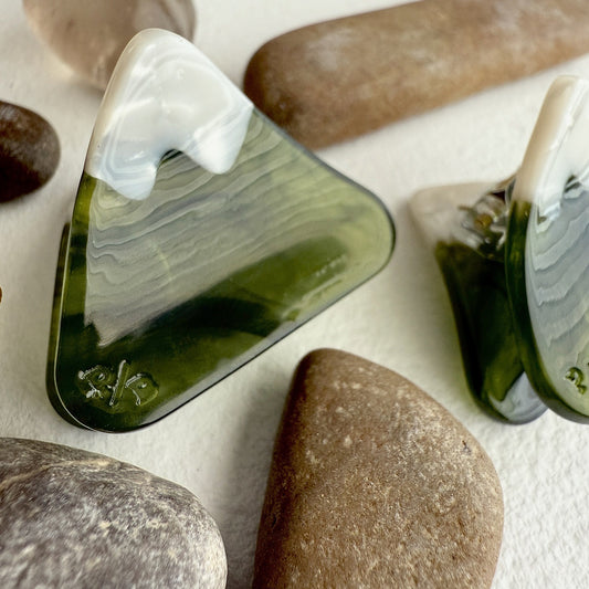 Bankhead Mini Mountain Hair Claw In Forest