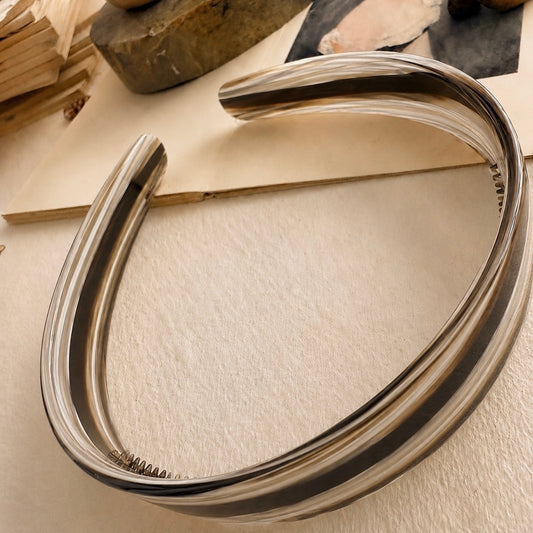 Bessette Headband In Horn