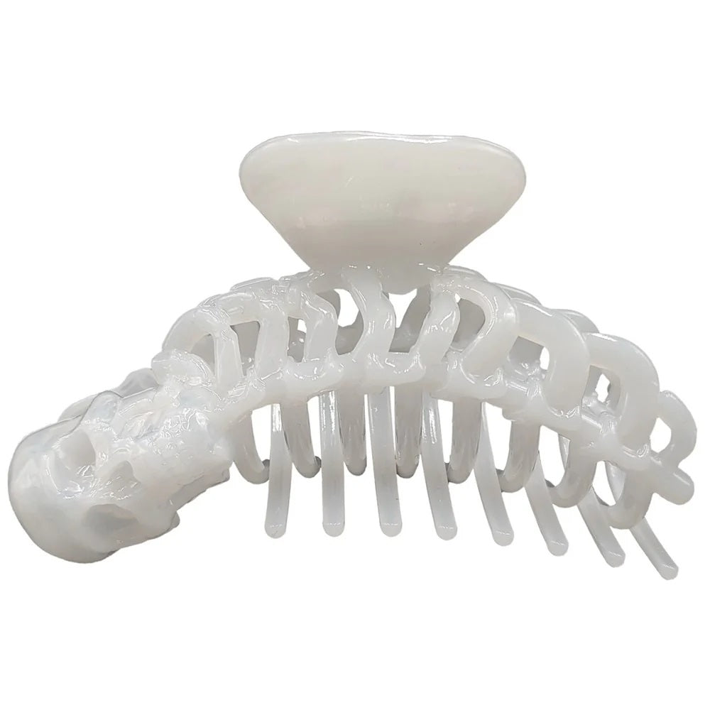 Skeleton Ribcage Hair Claw Clip