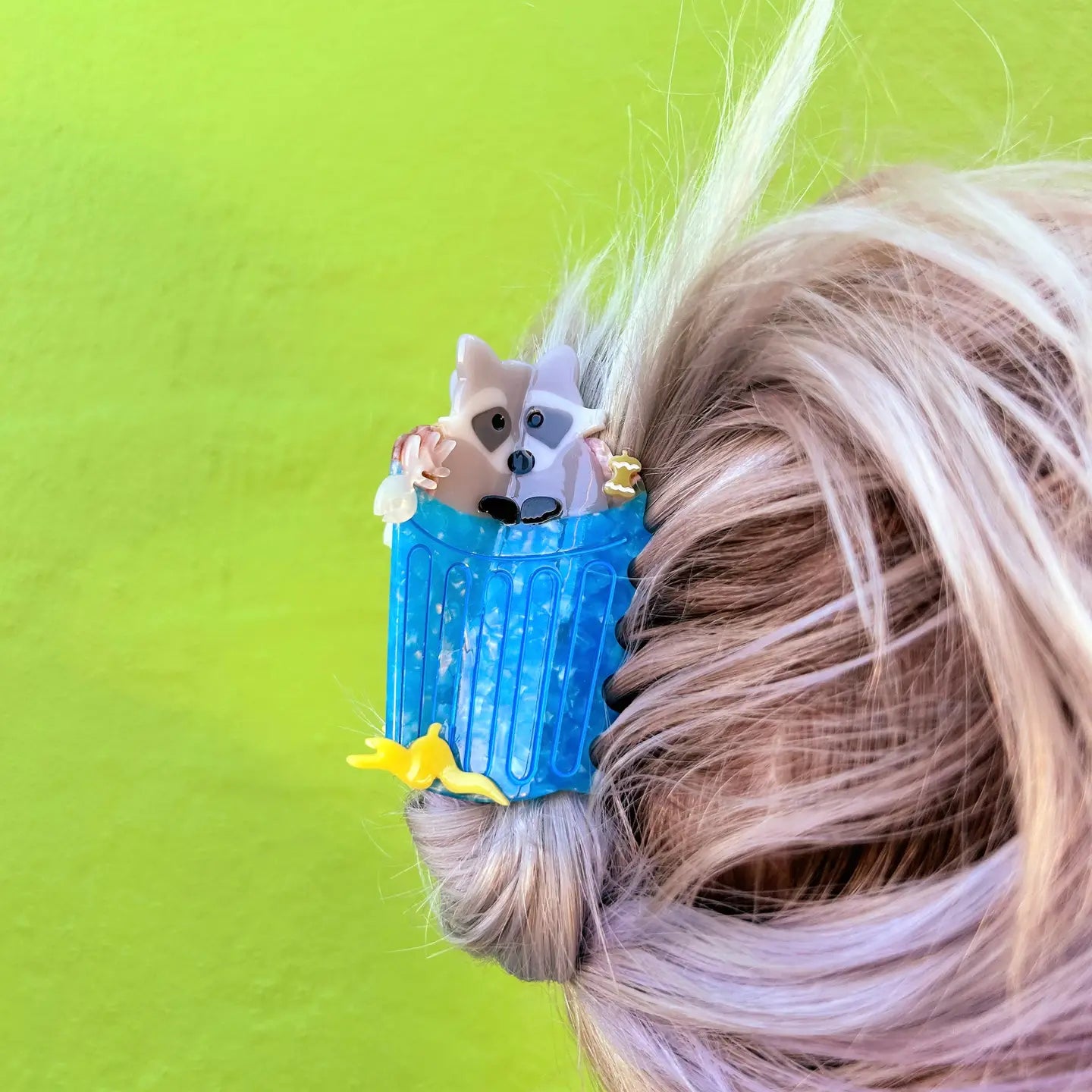 Trash Panda Raccoon Hair Claw