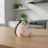 Hedgehog Middle Finger Figurine
