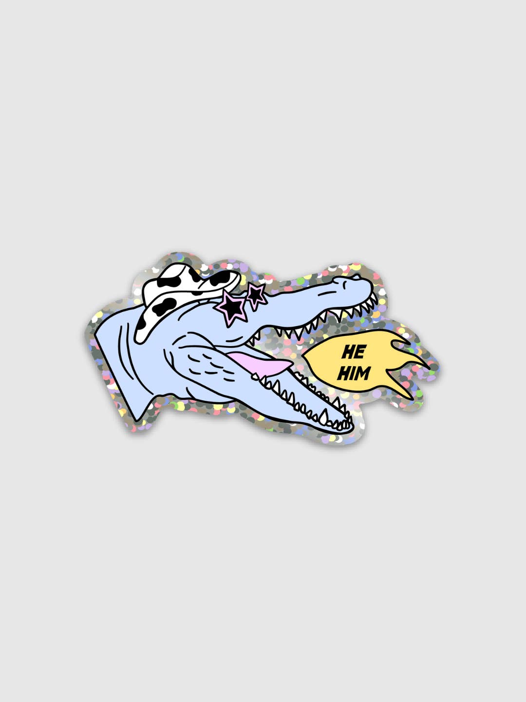 He/Him Sticker