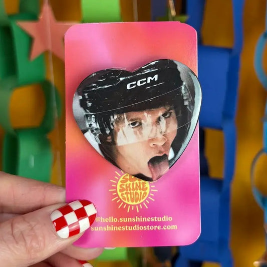 Game Face Ilya Heated Rivalry Pin