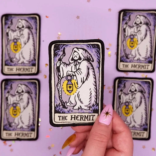The Hermit (Tarot) - Woven Patch