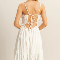 Spaghetti Strap Swing Mini Dress