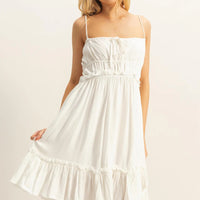 Spaghetti Strap Swing Mini Dress