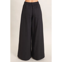 Wide-Leg High-Rise Pants