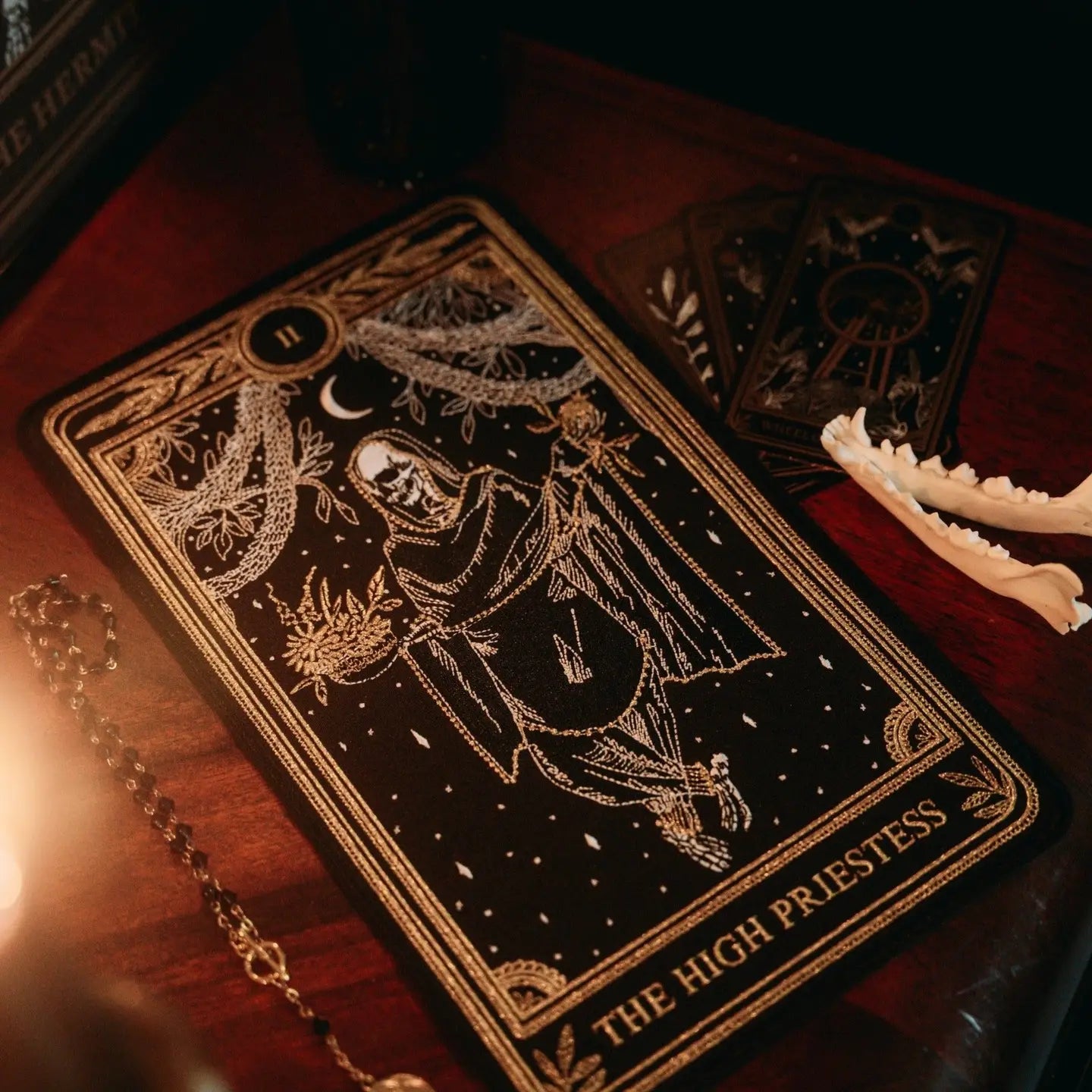 The High Priestess Large Embroidered Patch