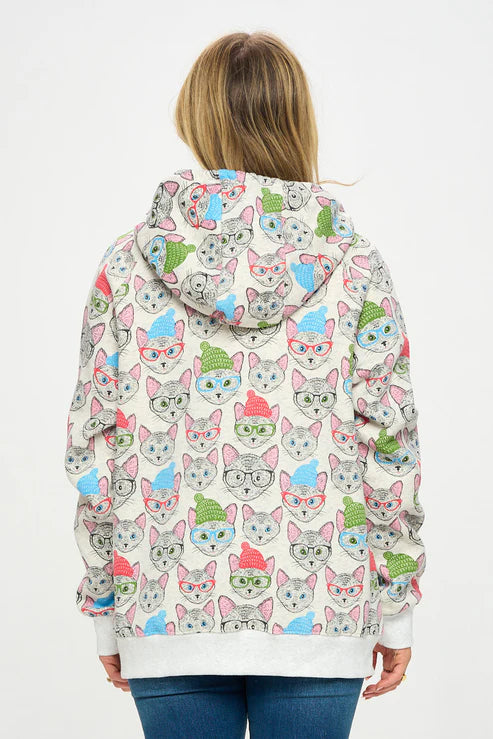 Cat Hat Hoodie