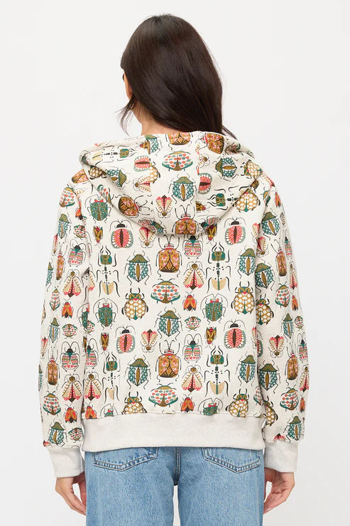 Colorful Bugs Zip Up Hoodie