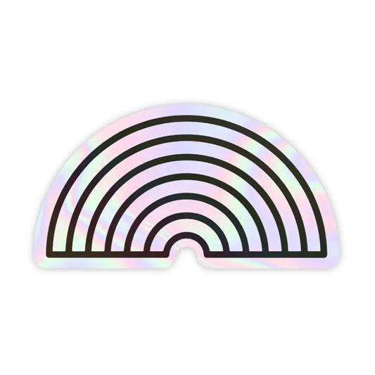 Holographic Rainbow Sticker
