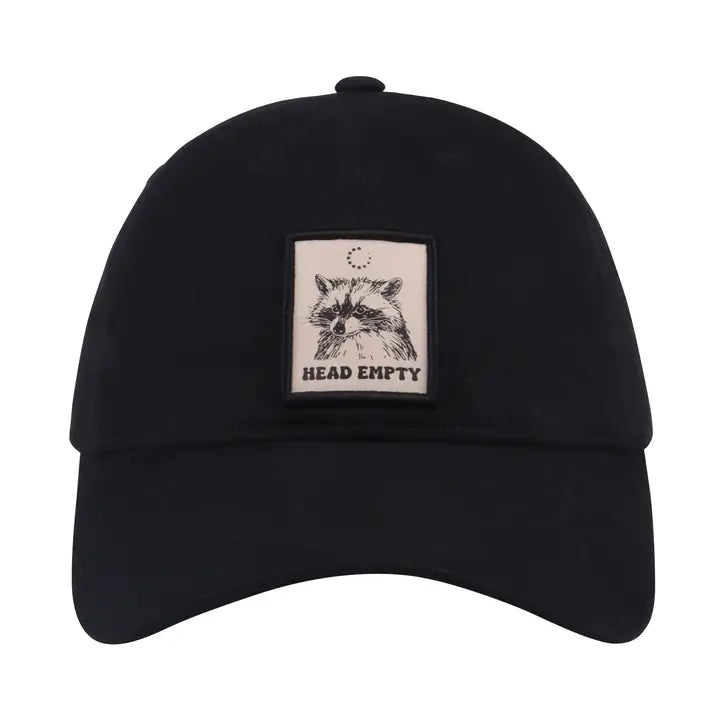 Head Empty Raccoon Baseball Cap