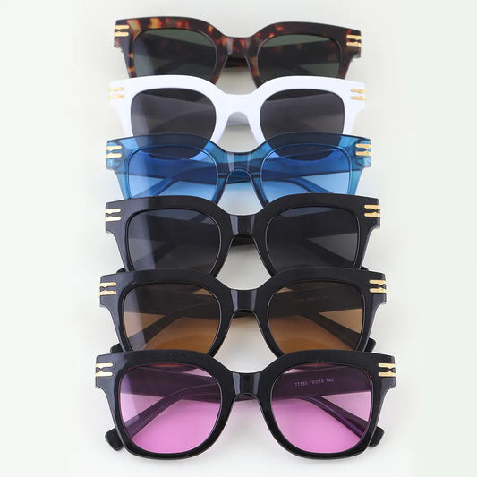 Bright Tinted Wayfarer Sunglasses