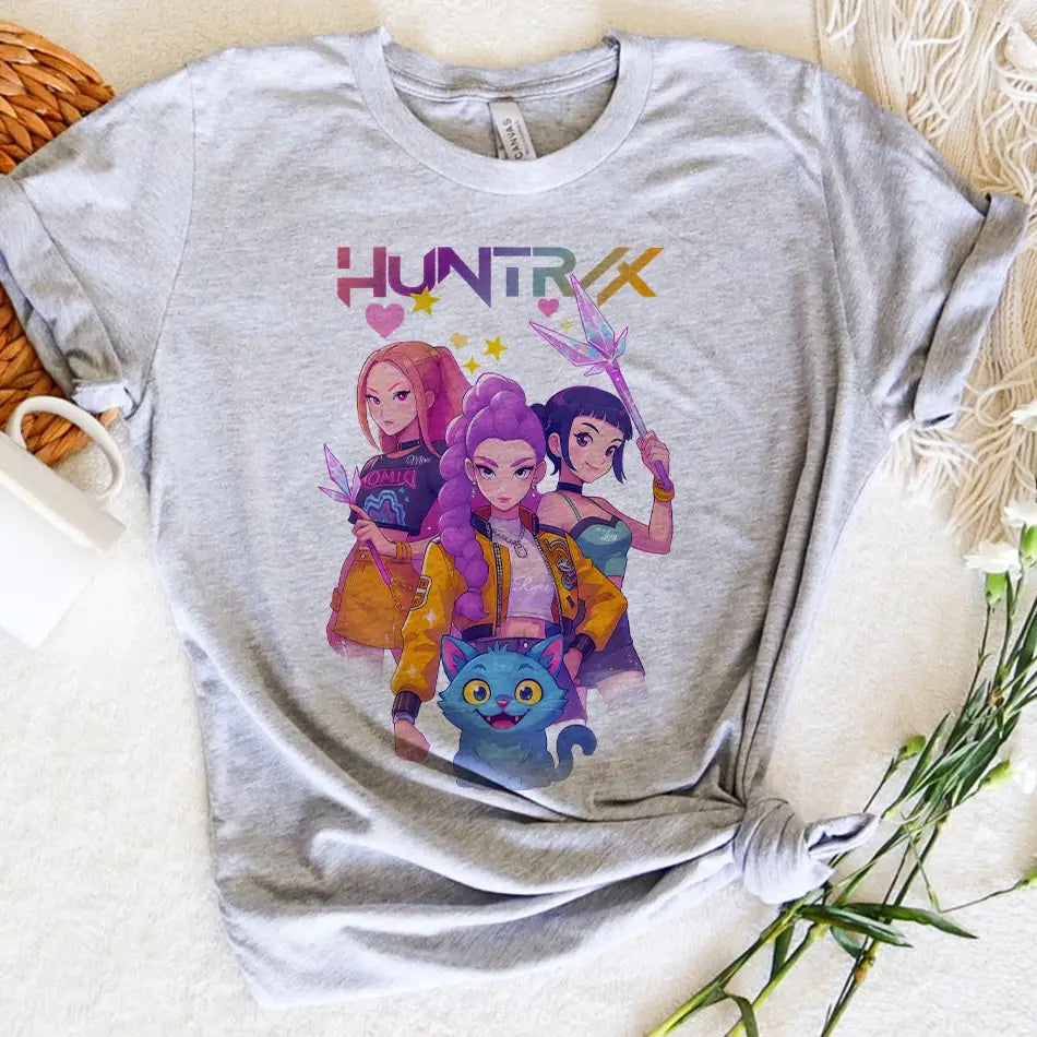 Huntrix Band Kpop T-Shirt