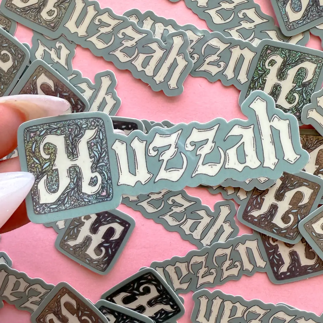 Huzzah Vinyl Sticker – Culture Craze