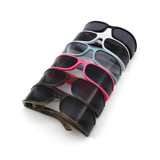 Wraparound Futuristic Shield Y2K Sporty Sunglasses