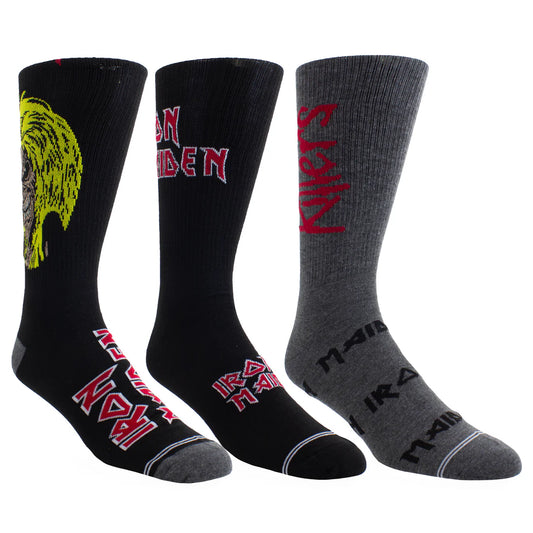 Iron Maiden Guitar Tin Crew Socks