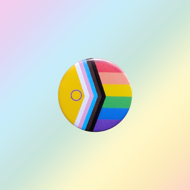 Intersex Inclusive Flag Pin