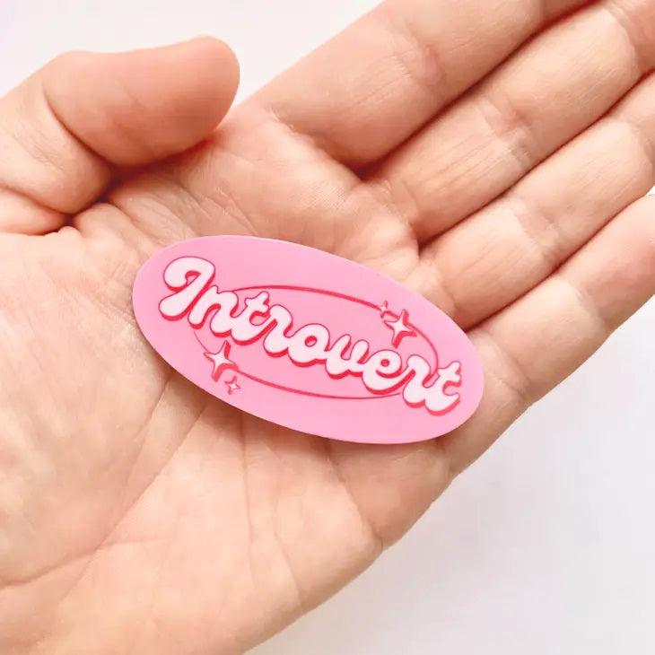 Introvert Sticker