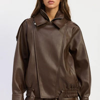 Oversized Bomber Jacket