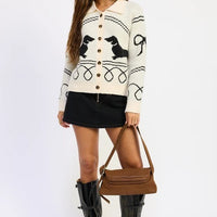 Dog Sweater Cardigan