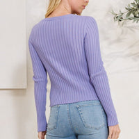 Button Down Sweetheart Cardigan