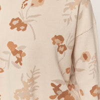 Flower Jaquard Sweater