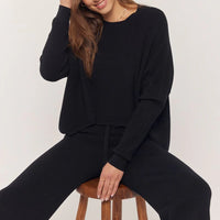 Waffle Textured Sweater