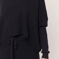 Waffle Textured Sweater