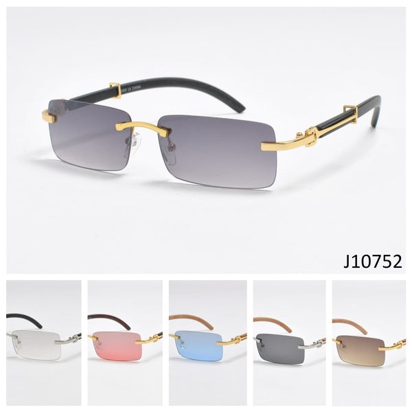 Metal Arm Rectangle Lens