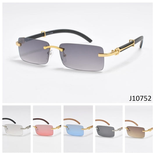 Metal Arm Rectangle Lens