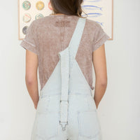 Short Sleeve Boxy Knit Top