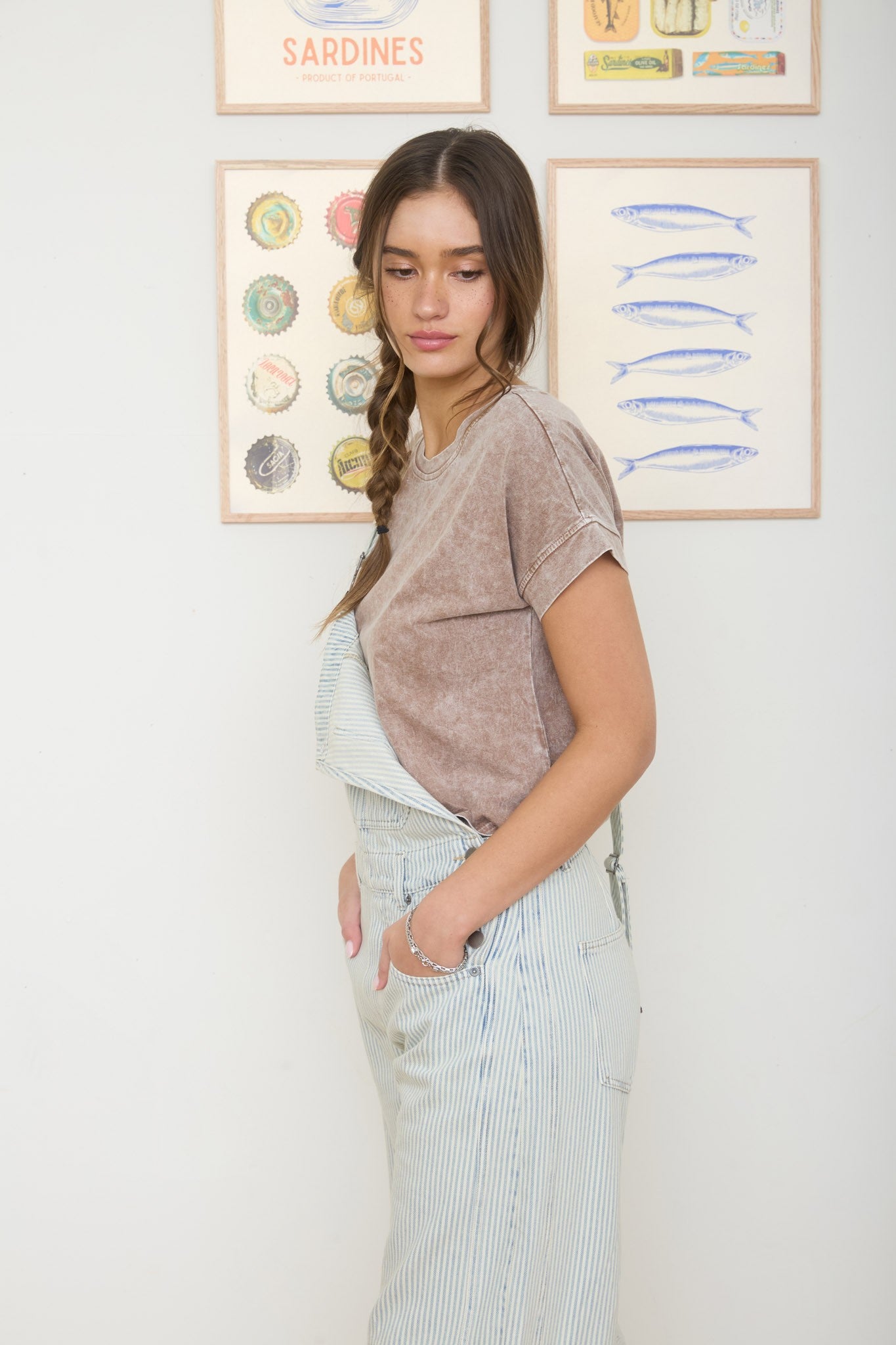 Short Sleeve Boxy Knit Top