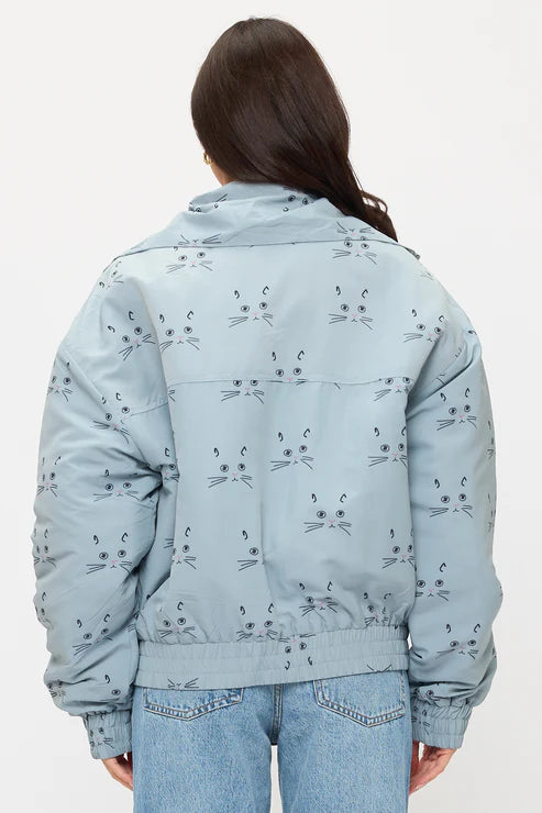 Cat Whiskers Print Jacket