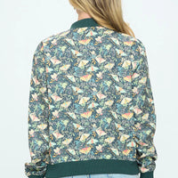 Moth Print Jacket