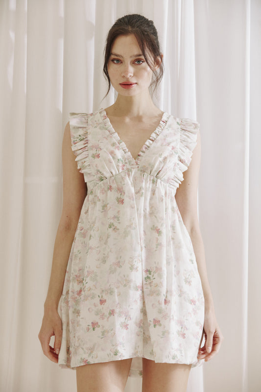 Babydoll Dress Cherry Blossom