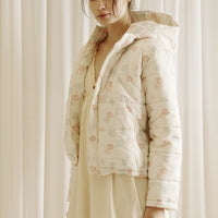 Cream Multi Floral Jacket