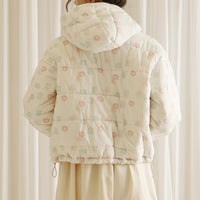 Cream Multi Floral Jacket