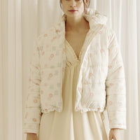 Cream Multi Floral Jacket